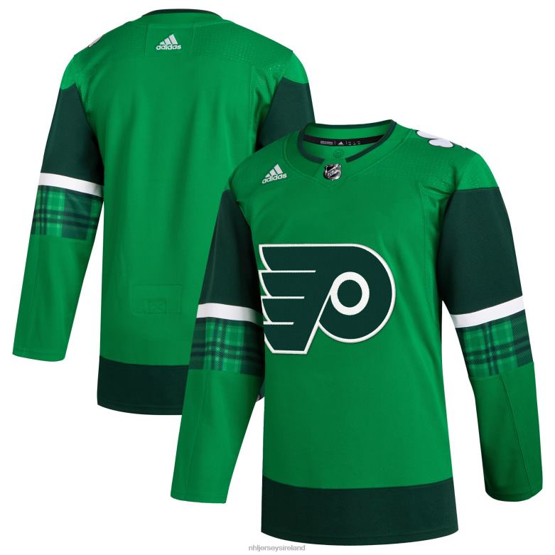 NHL Men Philadelphia Flyers Adidas Kelly Green 2023 St PatrickS Day Primegreen Authentic Jersey D002V802 Clothing