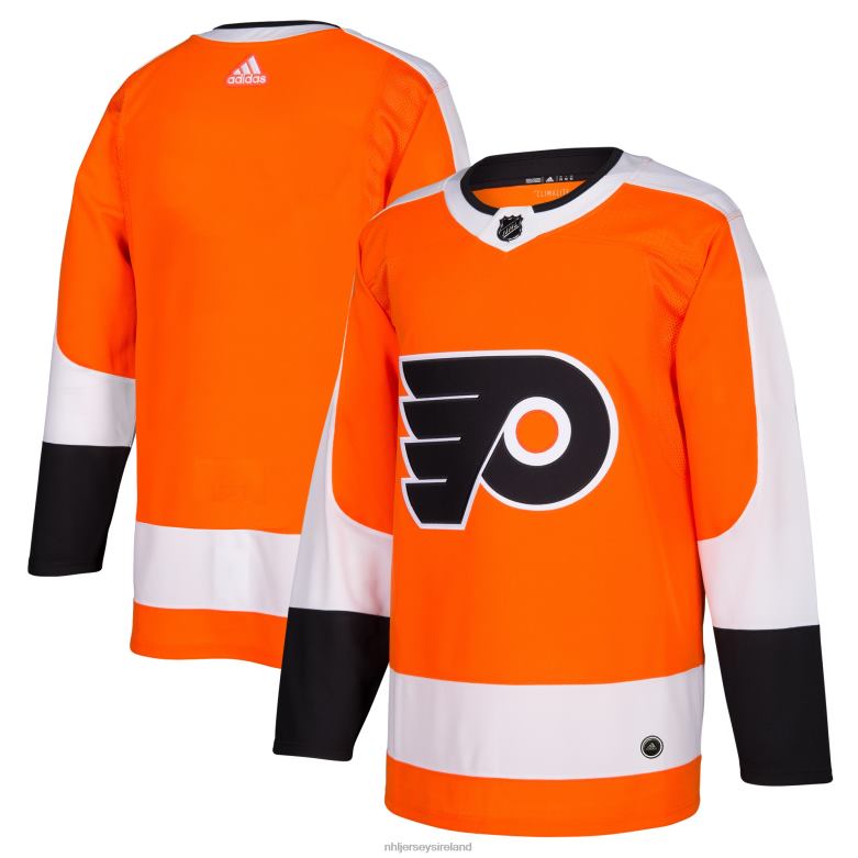 NHL Men Philadelphia Flyers Adidas Orange Home Authentic Blank Jersey D002V1832 Clothing