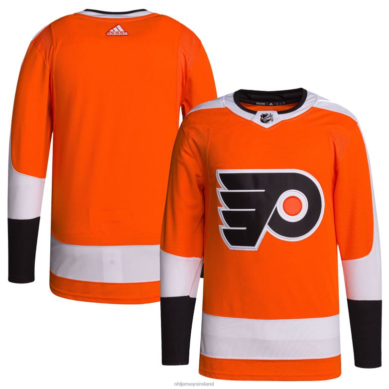 NHL Men Philadelphia Flyers Adidas Orange Home Primegreen Authentic Pro Blank Jersey D002V1189 Clothing