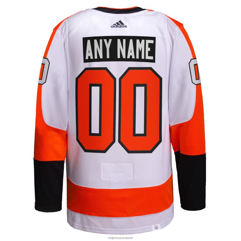NHL Men Philadelphia Flyers Adidas White Away Authentic Pro Custom Jersey D002V1984 Clothing
