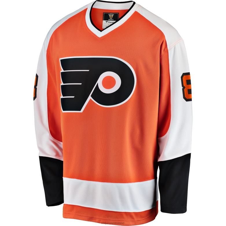 NHL Men Philadelphia Flyers Dave Schultz Fanatics Branded Orange Premier Breakaway Retired Player Jersey D002V1199 Clothing