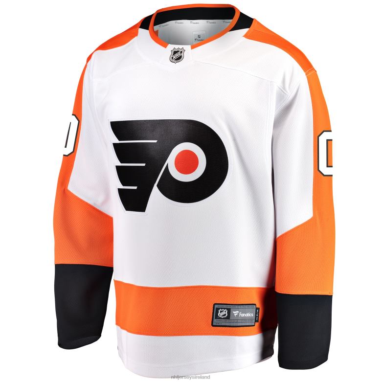 NHL Men Philadelphia Flyers Fanatics Branded White Away Breakaway Custom Jersey D002V959 Clothing