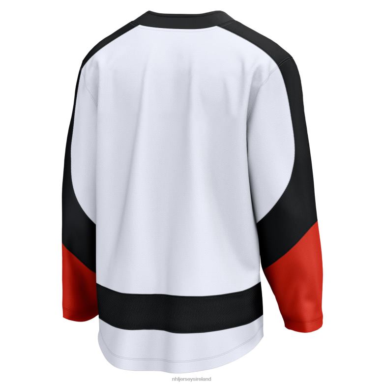 NHL Men Philadelphia Flyers Fanatics Branded White Special Edition 20 Breakaway Blank Jersey D002V607 Clothing