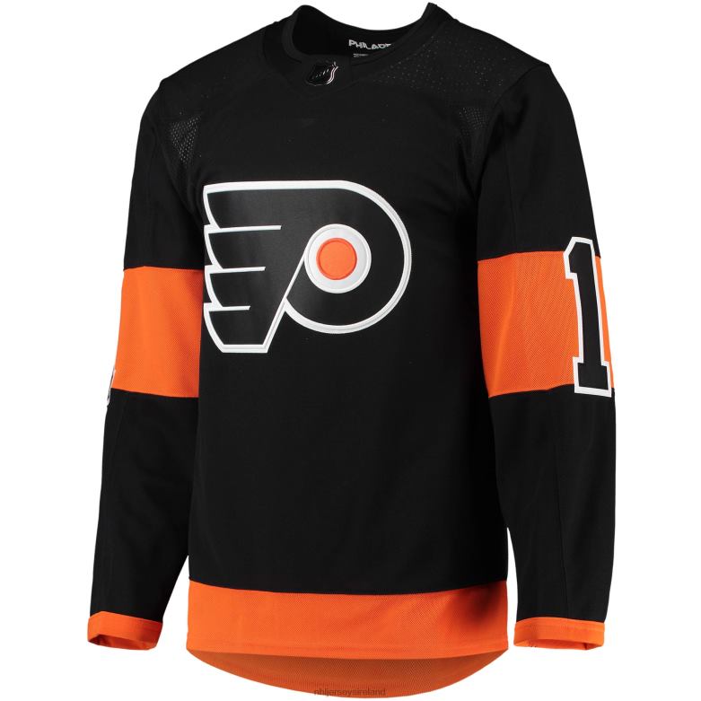 NHL Men Philadelphia Flyers Travis Konecny Adidas Black Alternate Primegreen Authentic Pro Player Jersey D002V547 Clothing