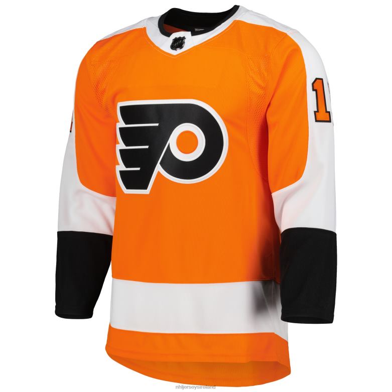 NHL Men Philadelphia Flyers Travis Konecny Adidas Orange Primegreen Authentic Pro Home Player Jersey D002V562 Clothing
