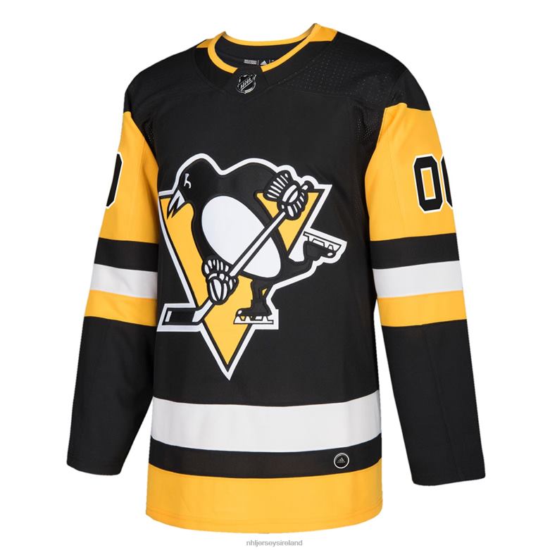 NHL Men Pittsburgh Penguins Adidas Black Authentic Custom Jersey D002V2120 Clothing