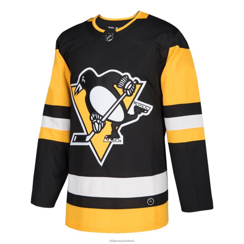 NHL Men Pittsburgh Penguins Adidas Black Home Authentic Blank Jersey D002V649 Clothing