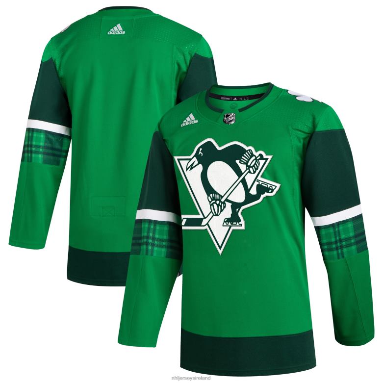 NHL Men Pittsburgh Penguins Adidas Kelly Green 2023 St PatrickS Day Primegreen Authentic Jersey D002V322 Clothing