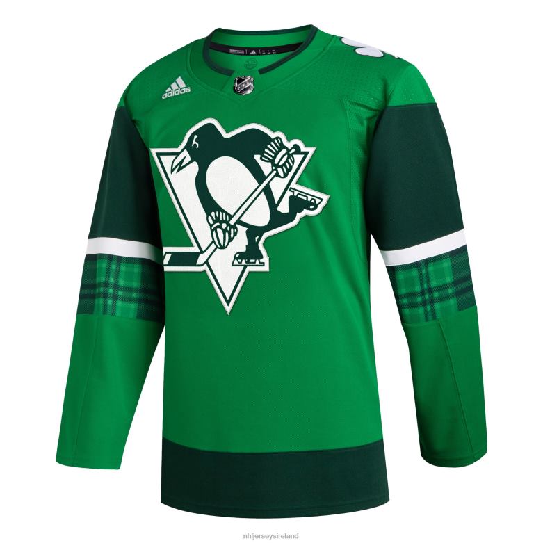 NHL Men Pittsburgh Penguins Adidas Kelly Green 2023 St Patrick\S Day Primegreen Authentic Jersey D002V322 Clothing