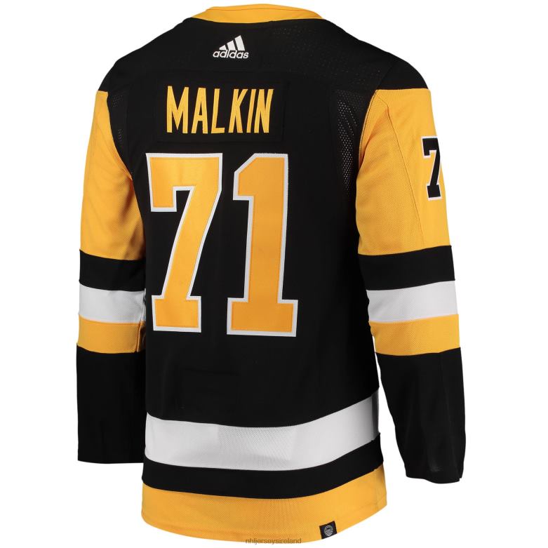NHL Men Pittsburgh Penguins Evgeni Malkin Adidas Black Home Primegreen Authentic Pro Player Jersey D002V269 Clothing