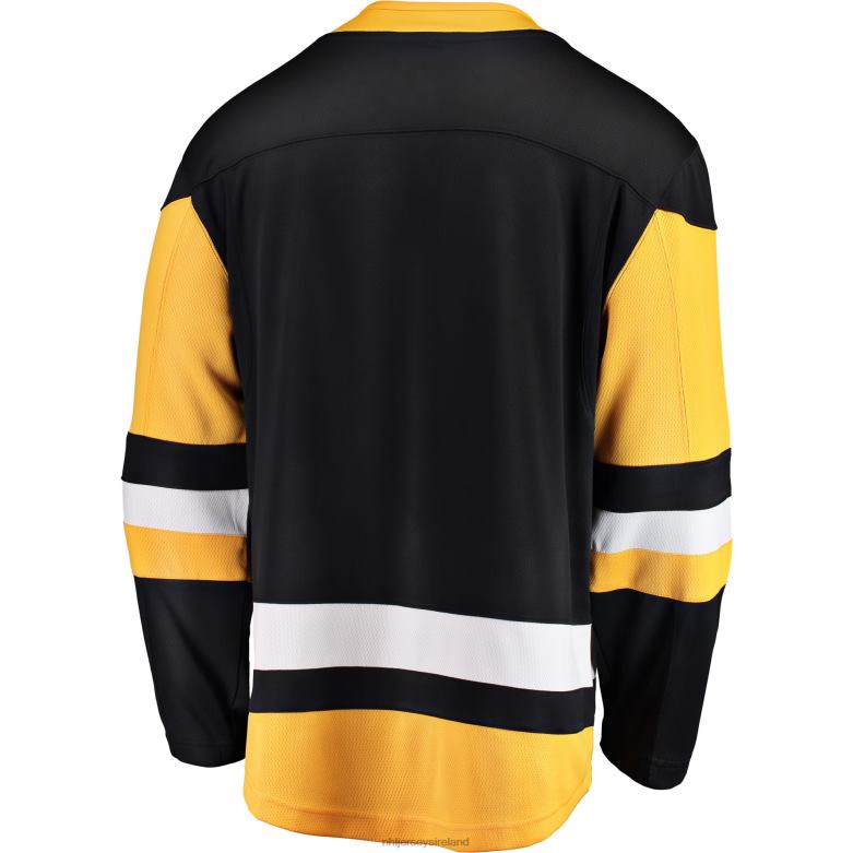 NHL Men Pittsburgh Penguins Fanatics Branded Black Breakaway Home Jersey D002V830 Clothing