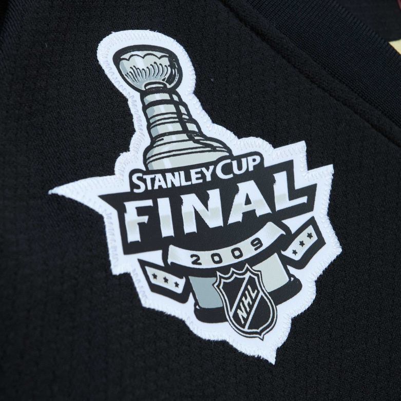 NHL Men Pittsburgh Penguins Sidney Crosby Mitchell  Ness Black 2008 Blue Line Player Jersey D002V138 Clothing