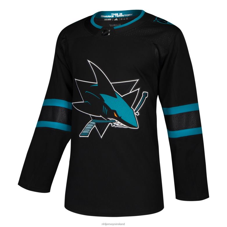 NHL Men San Jose Sharks Adidas Black Alternate Authentic Jersey D002V863 Clothing