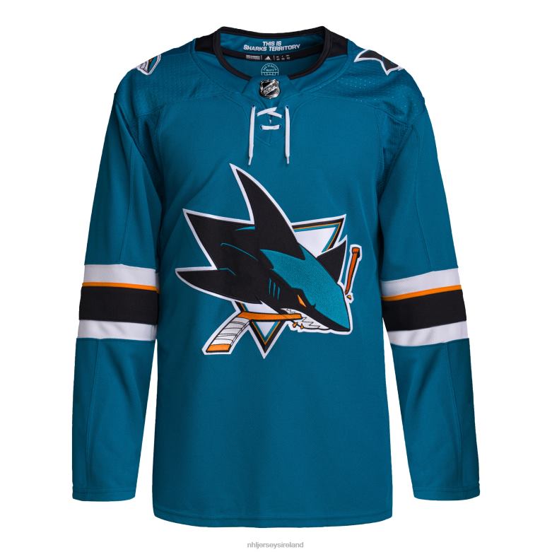 NHL Men San Jose Sharks Adidas Teal 2021/22 Home Primegreen Authentic Pro Jersey D002V848 Clothing