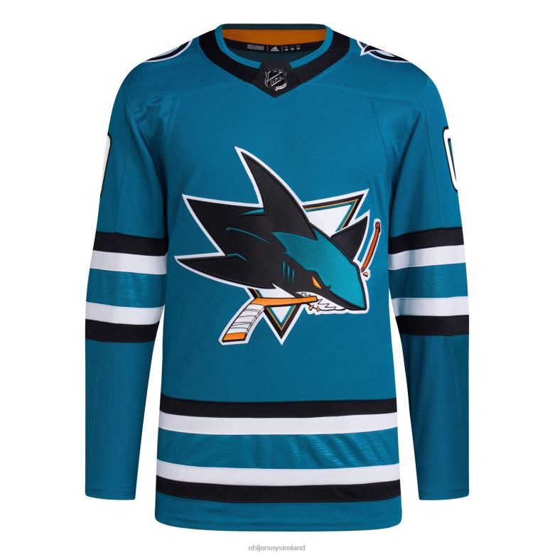 NHL Men San Jose Sharks Adidas Teal Home Primegreen Authentic Pro Custom Jersey D002V2011 Clothing