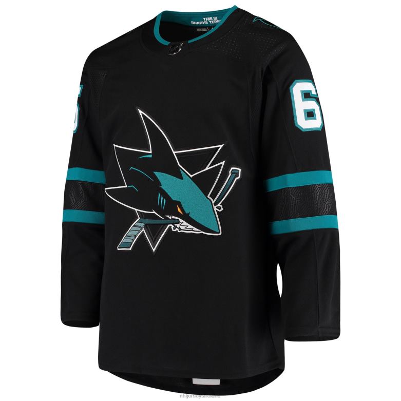 NHL Men San Jose Sharks Erik Karlsson Adidas Black Alternate Authentic Jersey D002V1807 Clothing