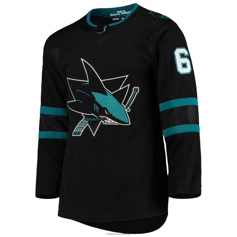 NHL Men San Jose Sharks Erik Karlsson Adidas Black Alternate Authentic Player Jersey D002V789 Clothing
