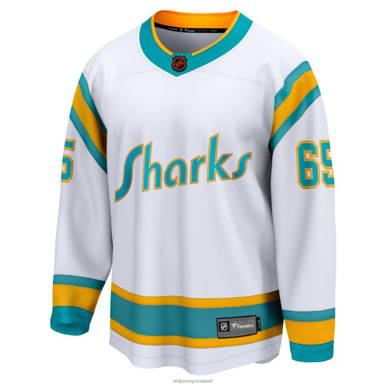 NHL Men San Jose Sharks Erik Karlsson Fanatics Branded White Special Edition 20 Breakaway Player Jersey D002V401 Clothing