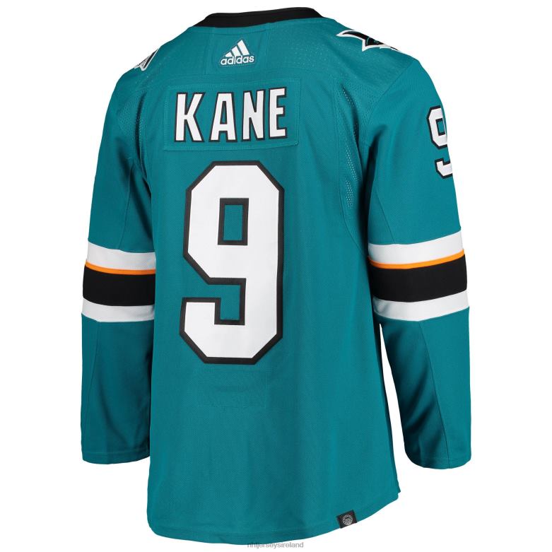 NHL Men San Jose Sharks Evander Kane Adidas Teal Home Authentic Pro Player Jersey D002V1204 Clothing