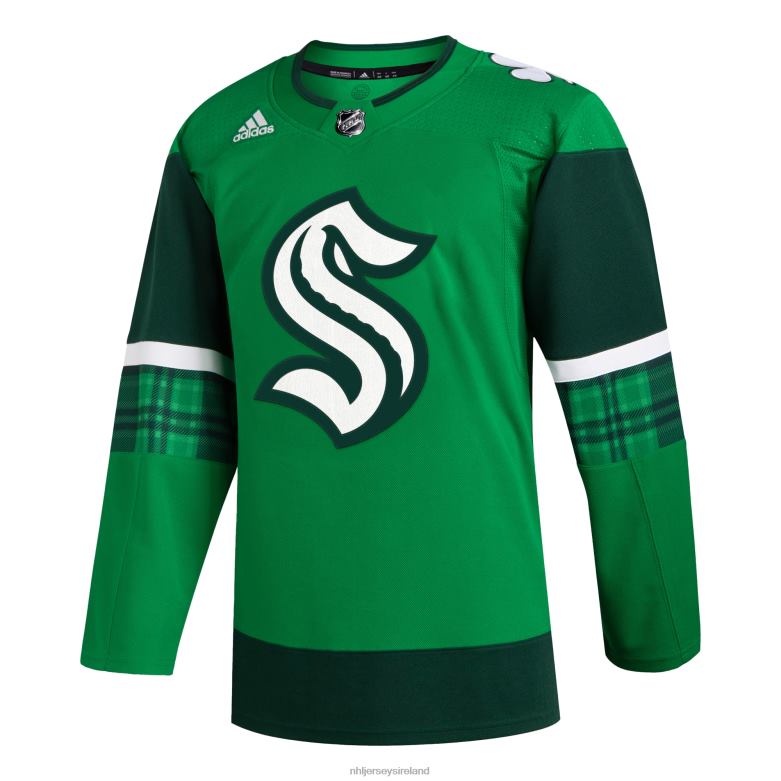 NHL Men Seattle Kraken Adidas Kelly Green 2023 St Patrick\S Day Primegreen Authentic Jersey D002V171 Clothing