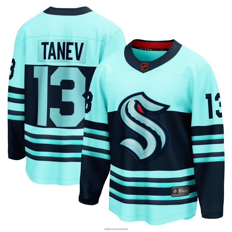 NHL Men Seattle Kraken Brandon Tanev Fanatics Branded Teal Special Edition 20 Breakaway Player Jersey D002V339 Clothing