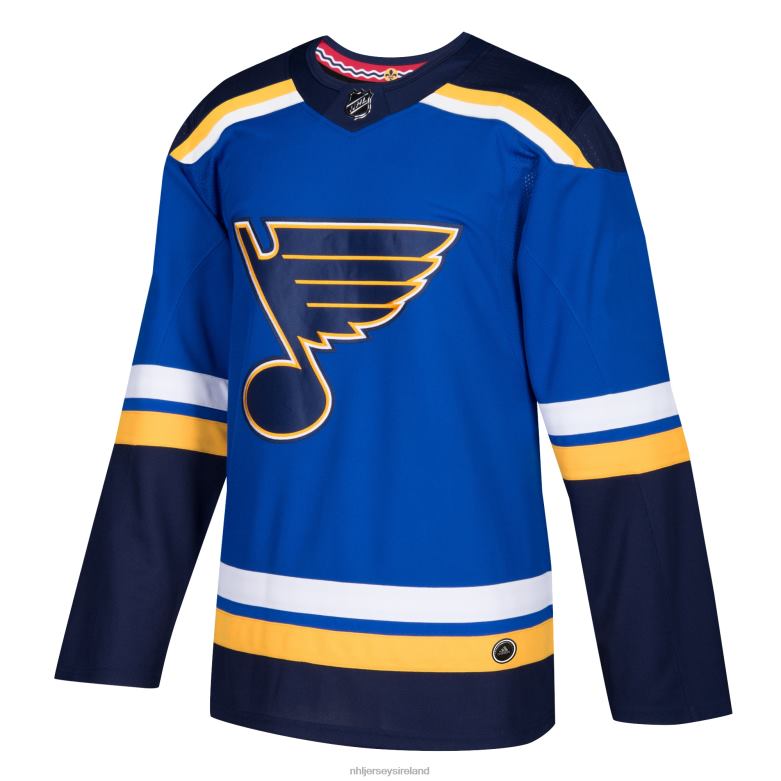 NHL Men St Louis Blues Adidas Blue Home Authentic Blank Jersey D002V1084 Clothing