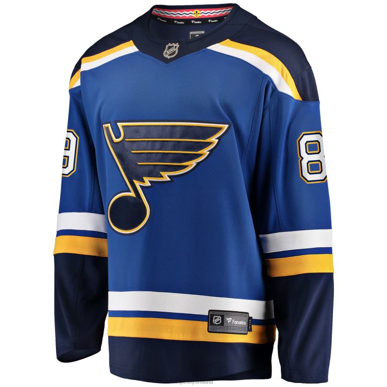 NHL Men St Louis Blues Pavel Buchnevich Fanatics Branded Blue Home Breakaway Player Jersey D002V934 Clothing