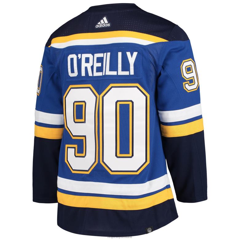 NHL Men St Louis Blues Ryan O\Reilly Adidas Blue Home Captain Patch Primegreen Authentic Pro Player Jersey D002V896 Clothing