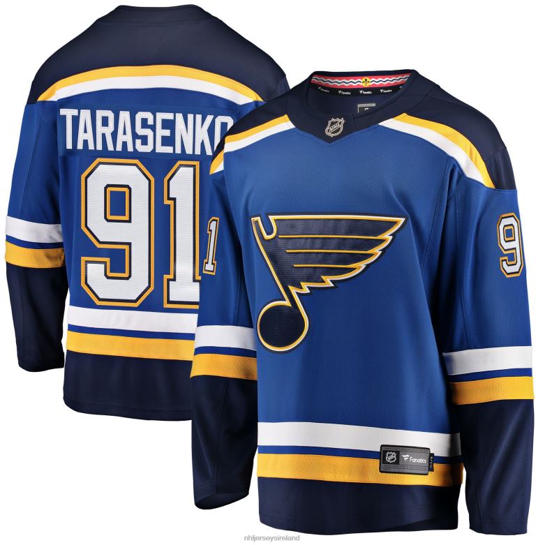 NHL Men St Louis Blues Vladimir Tarasenko Fanatics Branded Royal Breakaway Player Jersey D002V378 Clothing