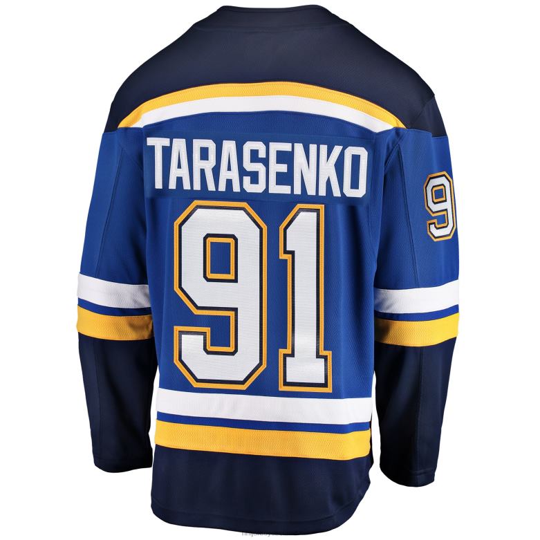 NHL Men St Louis Blues Vladimir Tarasenko Fanatics Branded Royal Breakaway Player Jersey D002V378 Clothing