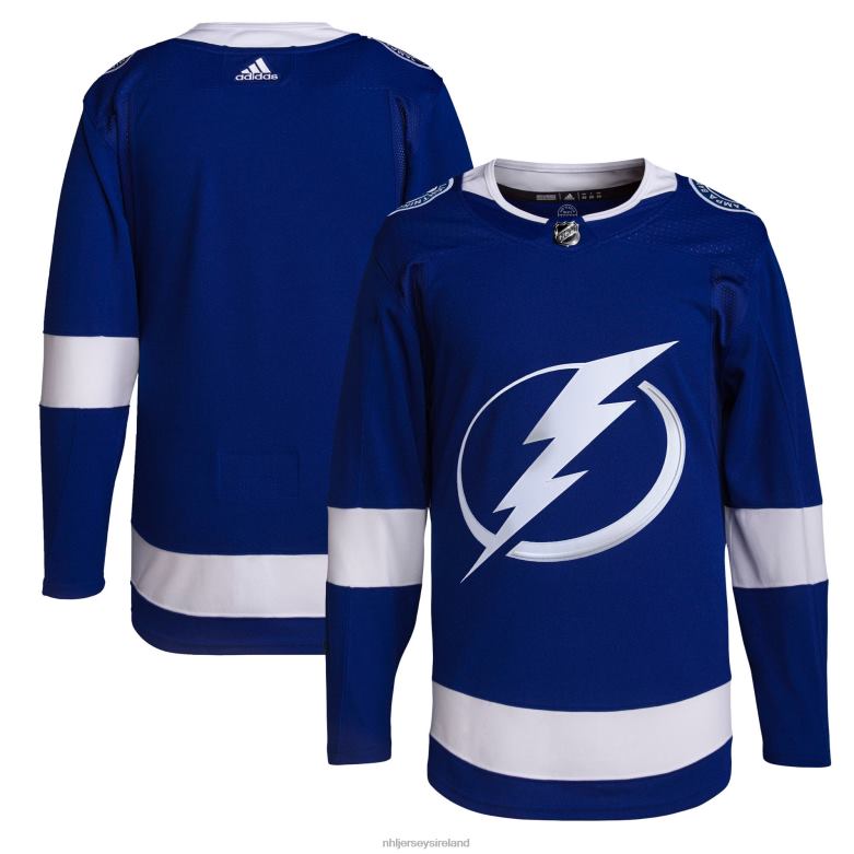 NHL Men Tampa Bay Lightning Adidas Royal Home Primegreen Authentic Pro Jersey D002V1302 Clothing