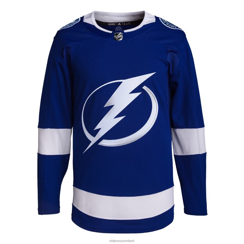 NHL Men Tampa Bay Lightning Adidas Royal Home Primegreen Authentic Pro Jersey D002V1302 Clothing