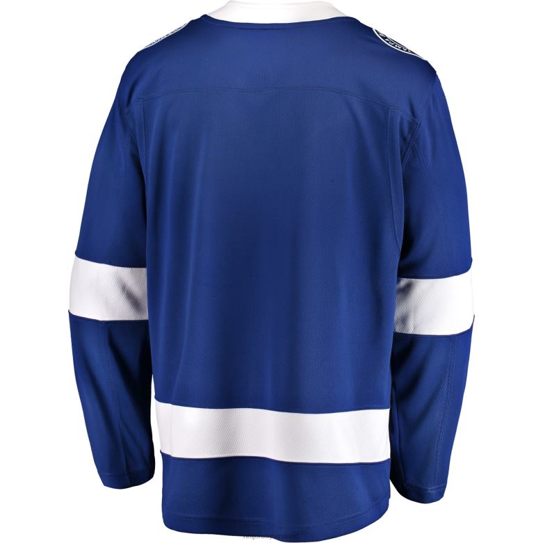 NHL Men Tampa Bay Lightning Fanatics Branded Blue Breakaway Home Jersey D002V593 Clothing