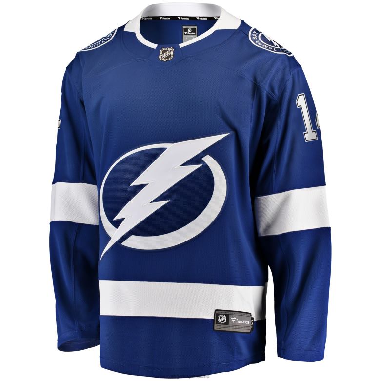 NHL Men Tampa Bay Lightning Pat Maroon Fanatics Branded Blue Replica Player Jersey D002V2333 Clothing