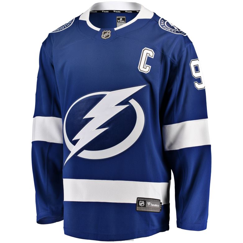 NHL Men Tampa Bay Lightning Steven Stamkos Fanatics Branded Blue Breakaway Player Jersey D002V51 Clothing