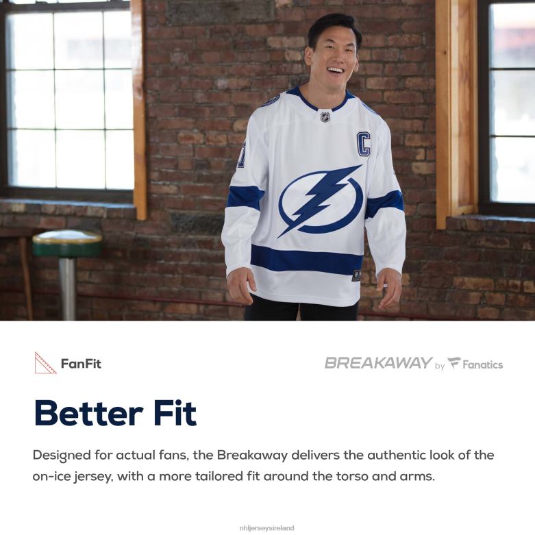 NHL Men Tampa Bay Lightning Victor Hedman Fanatics Branded Blue Home Breakaway Player Jersey D002V1751 Clothing