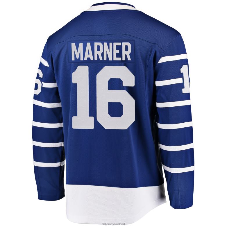 NHL Men Toronto Arenas Mitchell Marner Fanatics Branded Blue Breakaway Player Jersey D002V1823 Clothing