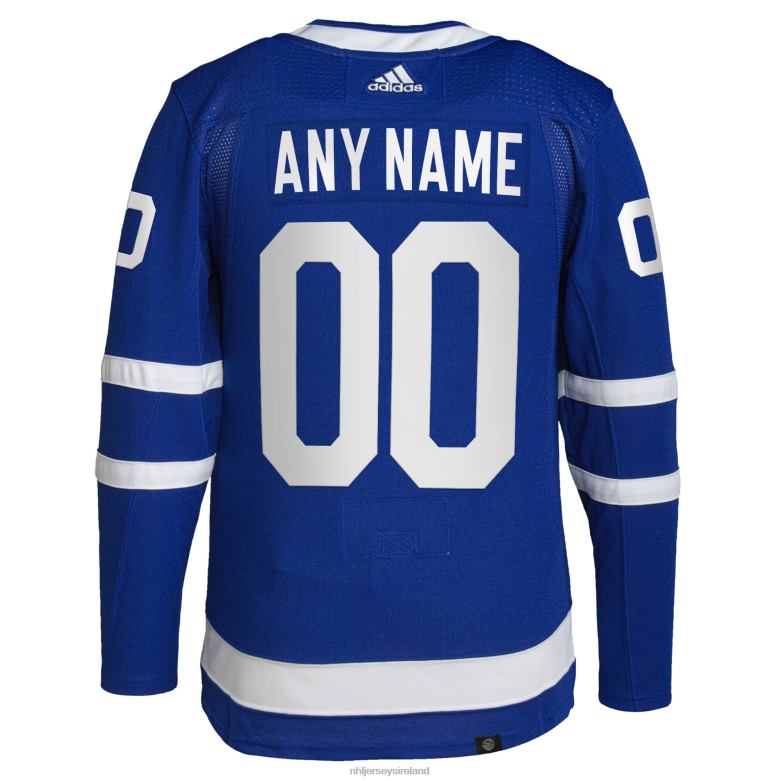 NHL Men Toronto Maple Leafs Adidas Royal Home Primegreen Authentic Pro Custom Jersey D002V2204 Clothing