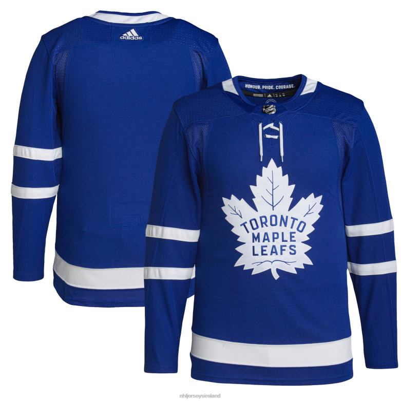 NHL Men Toronto Maple Leafs Adidas Royal Home Primegreen Authentic Pro Jersey D002V563 Clothing
