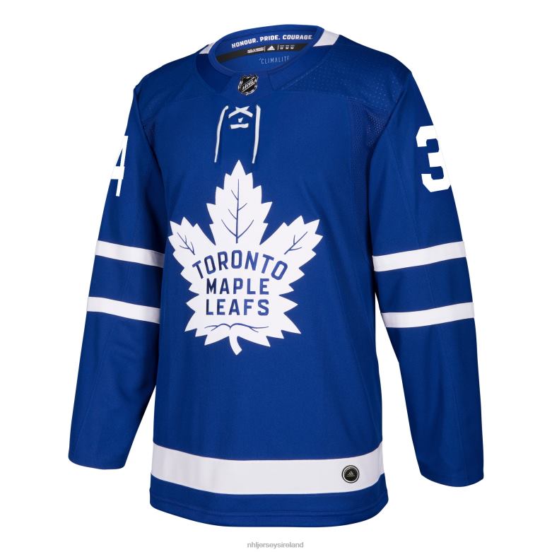 NHL Men Toronto Maple Leafs Auston Matthews Adidas Blue Authentic Player Jersey D002V1345 Clothing