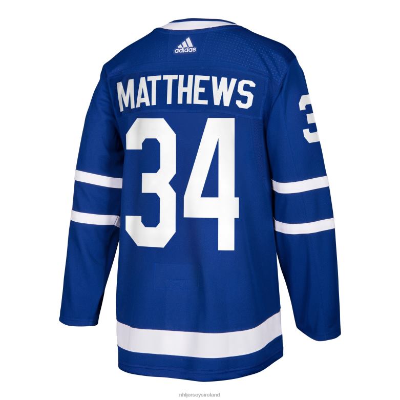 NHL Men Toronto Maple Leafs Auston Matthews Adidas Blue Authentic Player Jersey D002V1345 Clothing