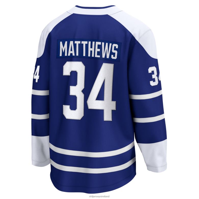 NHL Men Toronto Maple Leafs Auston Matthews Fanatics Branded Royal Special Edition 20 Breakaway Player Jersey D002V1016 Clothing