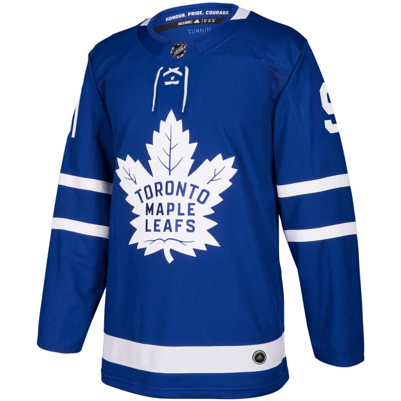 NHL Men Toronto Maple Leafs John Tavares Adidas Blue Home Authentic Player Jersey D002V1191 Clothing