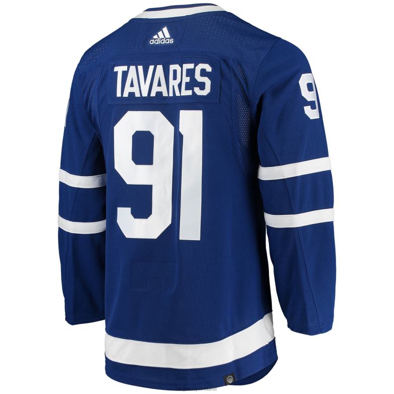 NHL Men Toronto Maple Leafs John Tavares Adidas Blue Home Captain Patch Primegreen Authentic Pro Player Jersey D002V1522 Clothing