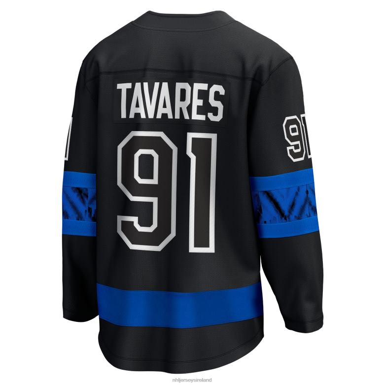 NHL Men Toronto Maple Leafs John Tavares Fanatics Branded Black Alternate Premier Breakaway Reversible Player Jersey D002V396 Clothing