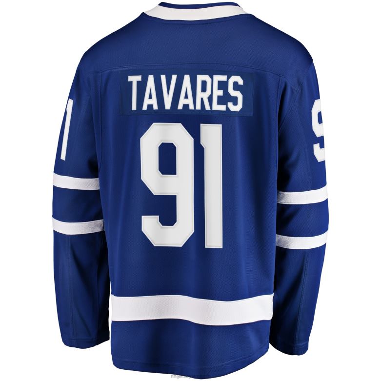NHL Men Toronto Maple Leafs John Tavares Fanatics Branded Blue Home Premier Breakaway Player Jersey D002V1725 Clothing