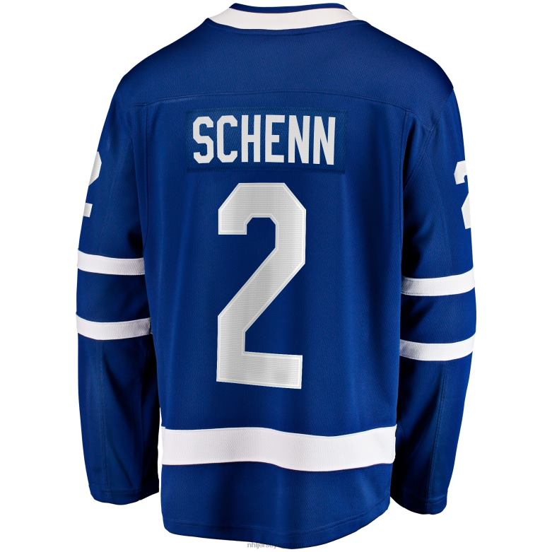 NHL Men Toronto Maple Leafs Luke Schenn Fanatics Branded Blue Home Breakaway Jersey D002V1278 Clothing