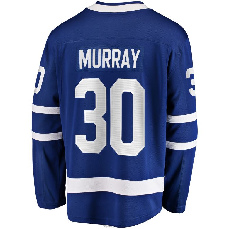 NHL Men Toronto Maple Leafs Matt Murray Fanatics Branded Blue Home Breakaway Player Jersey D002V1323 Clothing