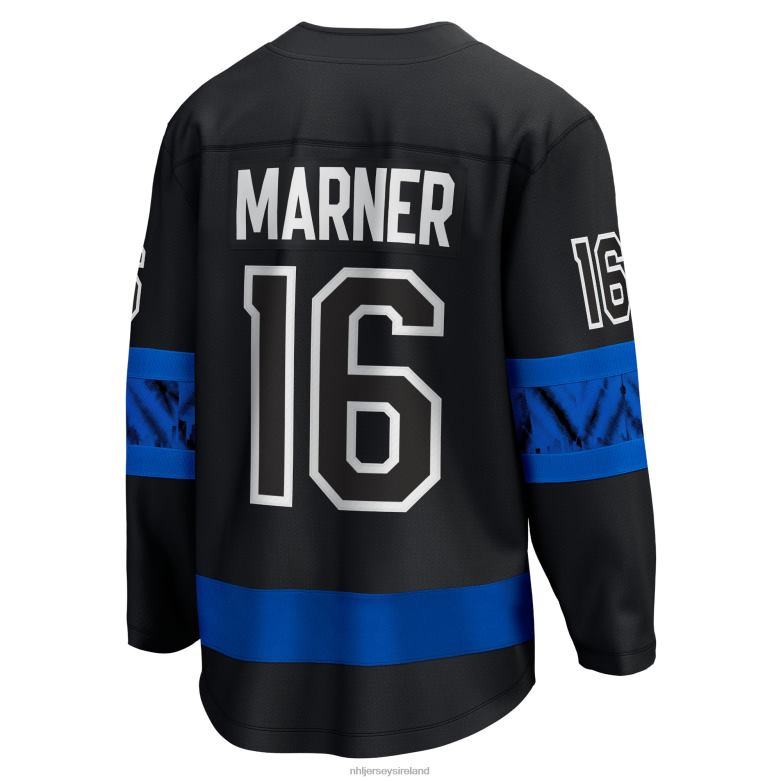NHL Men Toronto Maple Leafs Mitchell Marner Fanatics Branded Black Alternate Premier Breakaway Reversible Player Jersey D002V136 Clothing