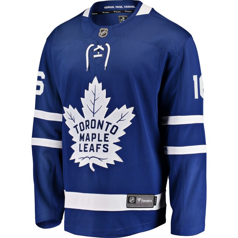 NHL Men Toronto Maple Leafs Mitchell Marner Fanatics Branded Blue Breakaway Player Jersey D002V1368 Clothing